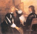Thomas Killigrew y William Lord Crofts, pintor de la corte barroca Anthony van Dyck